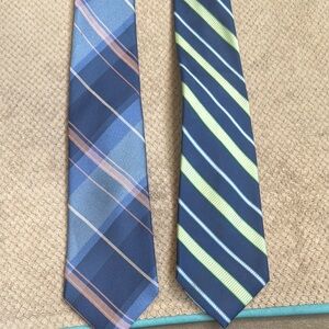 Merona Silk Ties in Blue and Green